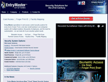 Tablet Screenshot of entry-master.com